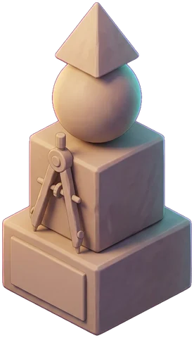 A stone chapter statue